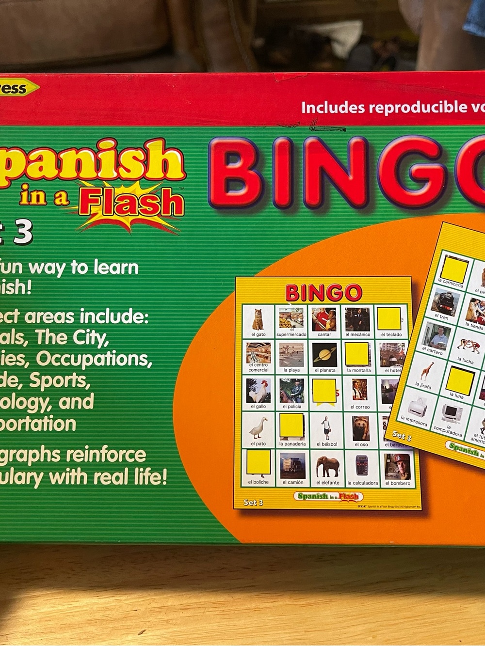 Edupress Spanish In A Flash Set 3 - EP2347
